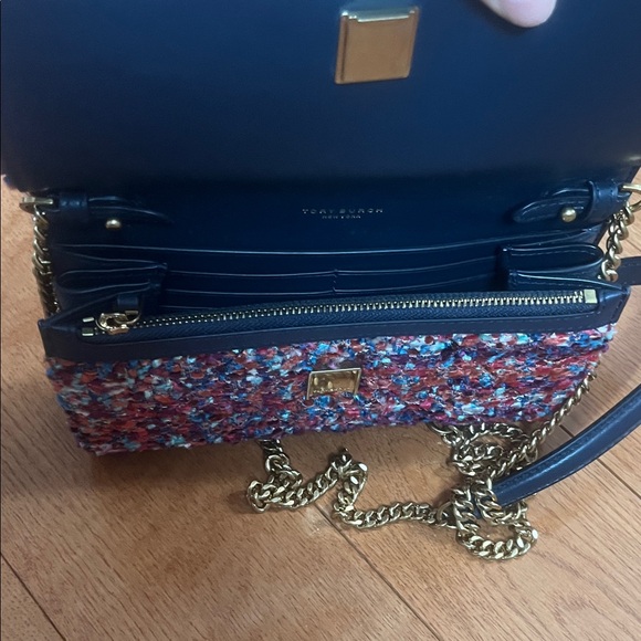 NBW Tory Burch Colorful Tweed Crossbody Bag - Picture 5 of 6